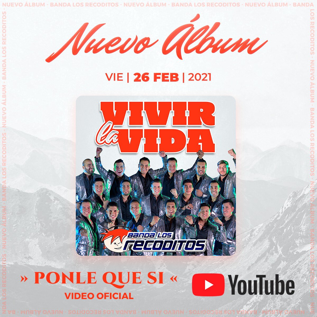 Banda Los Recoditos revelan el nombre de su nuevo disco